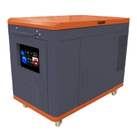 Бензиновый генератор Zongshen QB 12003 E на колесах фото