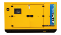 Дизельный генератор Aksa APD275A в кожухе с АВР  фото