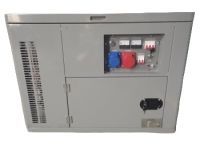 Дизельный генератор Амперос LDG10000E-3 стартер в кожухе  фото