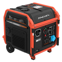 Бензиновый инверторный генератор Zongshen BQH 9000 E бесшумный фото