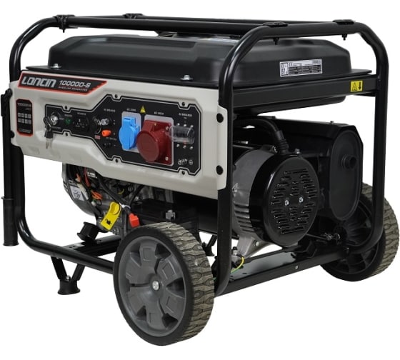 Бензиновый генератор Loncin LC10000D-S фото