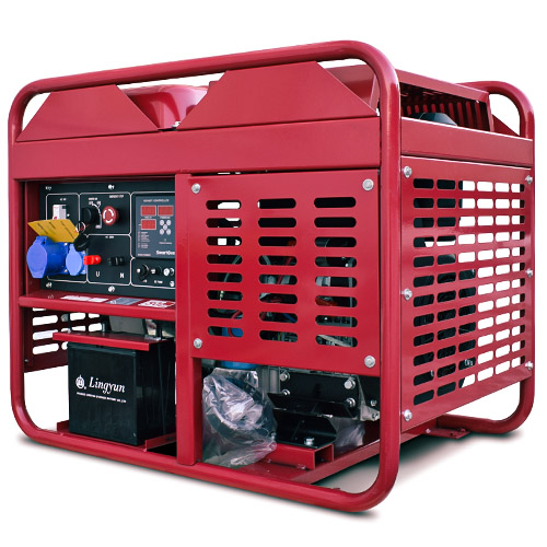 Дизельный генератор REDVOLT EPD12000EA EPD12000EA промышленный фото