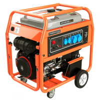 Бензиновый генератор Zongshen PB 22000 E на колесах фото