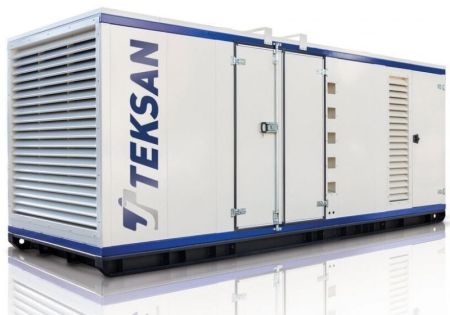 Дизельный генератор TEKSAN TJ900BD5C в кожухе фото