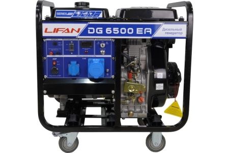Дизельный генератор Lifan DG6500EA фото