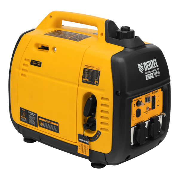 Бензиновый инверторный генератор DENZEL GT-2200iS бесшумный фото
