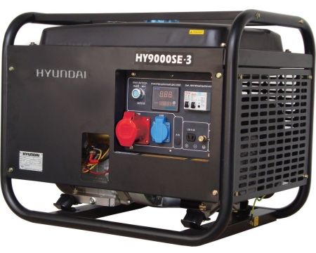 Бензиновый генератор Hyundai HY 9000SE-3 фото
