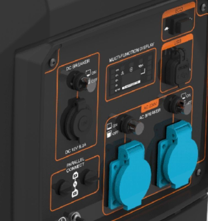 Бензиновый генератор Zongshen BQH 3500 E фото