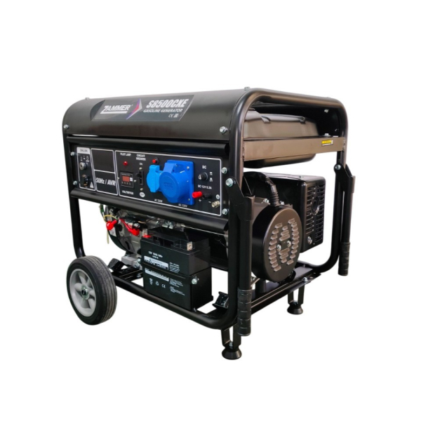 Бензиновый генератор Zammer S8500CXE переносной фото