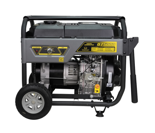 Дизельный генератор Loncin LCD7500D 54152 на колесах фото