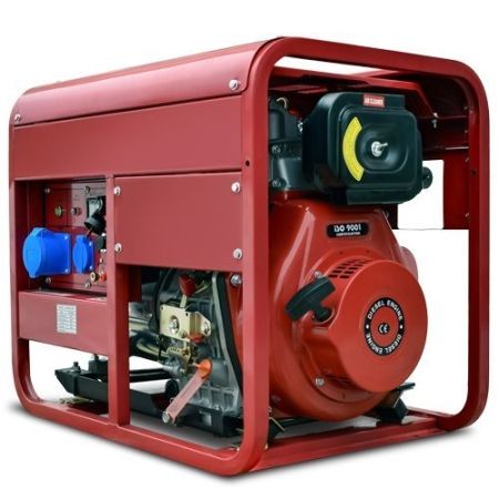 Дизельный генератор REDVOLT EPD7500EA фото