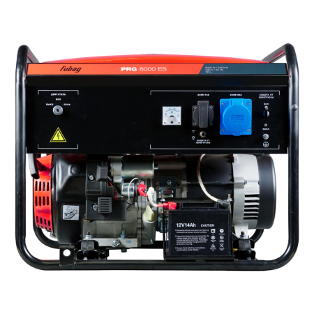 Бензиновый генератор Fubag PRG 6000 ES + Комплект колес и ручек для генераторов в ПОДАРОК фото
