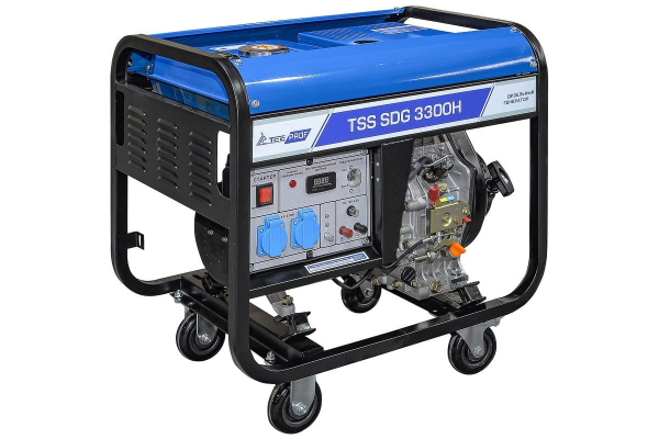 Дизельный генератор ТСС SDG 3300H 100043 портативный фото