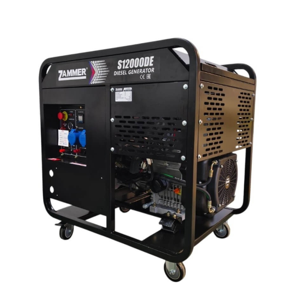 Дизельный генератор Zammer S12000DE S12000DE промышленный фото