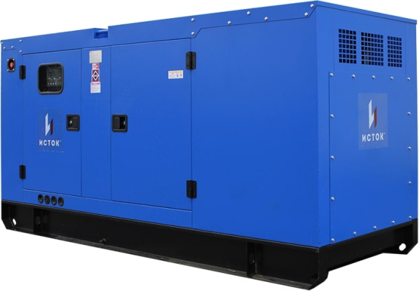 Дизельный генератор Исток АД80С-Т400-РПМ35 в кожухе с АВР  2-х тактный фото
