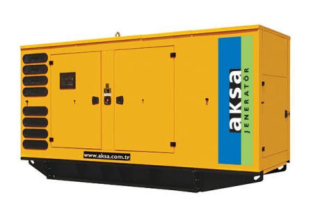 Дизельный генератор Aksa APD220C в кожухе с АВР фото