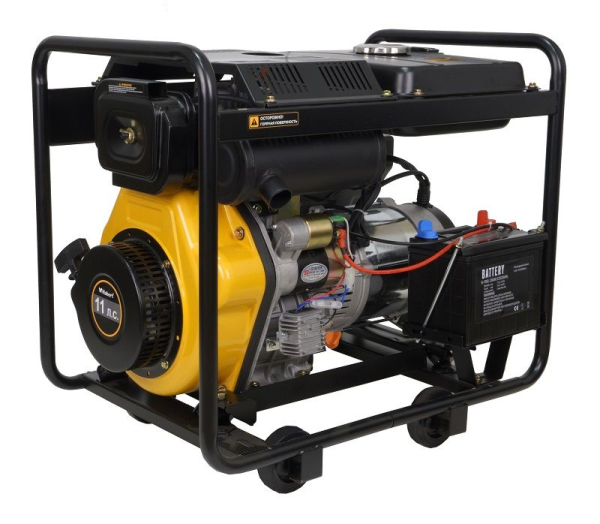 Дизельный генератор Habert H6GF-ME 57181 портативный фото