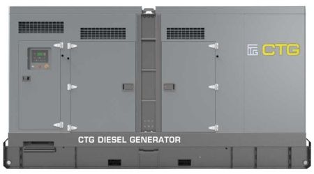 Дизельный генератор CTG 200C в кожухе с АВР фото
