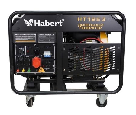 Дизельный генератор Habert HТ12E3 фото