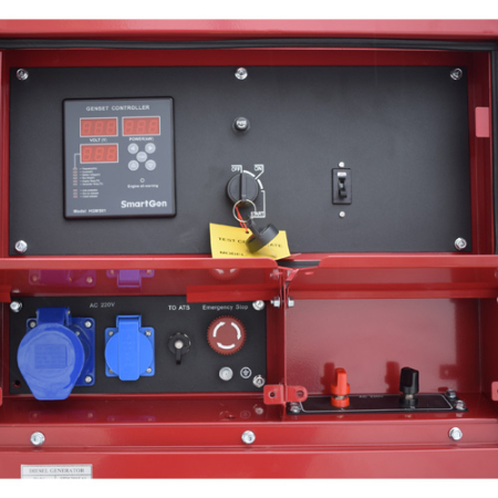 Дизельный генератор REDVOLT EPD12000EAS фото