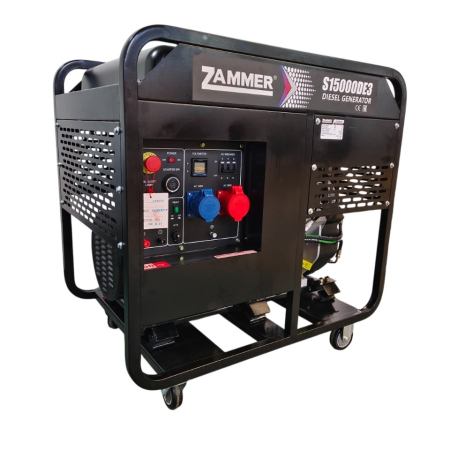 Дизельный генератор Zammer S15000DE3 фото