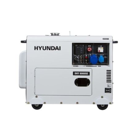 Дизельный генератор Hyundai DHY 8000SE фото