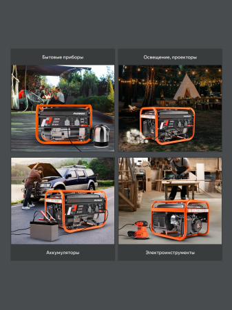 Бензиновый генератор PATRIOT GRS 3500 фото