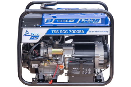 Бензиновый генератор ТСС SGG 7000EA в кожухе МК-1.1 фото