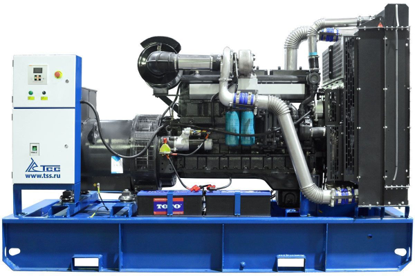 Дизельный генератор ТСС АД-250С-Т400 в погодозащитном кожухе с АВР 025287 фото