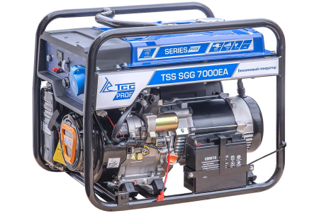 Бензиновый генератор ТСС SGG 7000EA в кожухе МК-1.1 фото