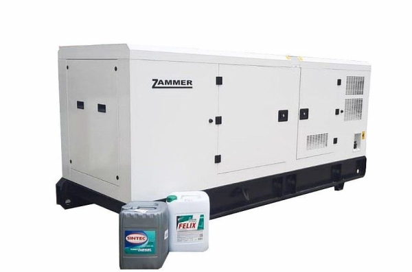 Дизельный генератор Zammer AD-20-Т400 в кожухе со встроенным АВР 00002219 стационарный фото