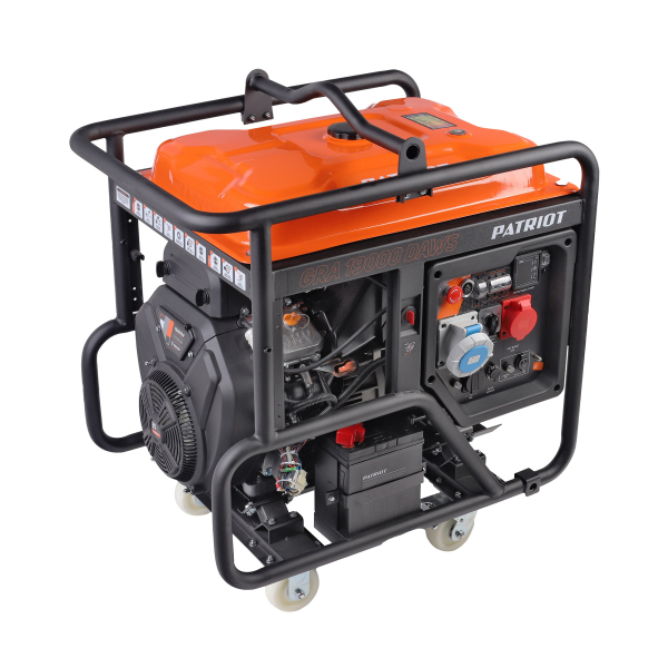 Бензиновый генератор PATRIOT GRA 19000 DAWS на колесах фото