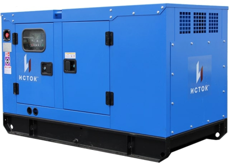 Дизельный генератор Исток АД16С-Т400-РПМ15 в кожухе с АВР фото