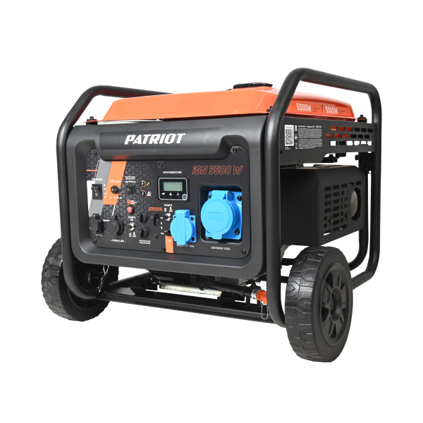 Бензиновый инверторный генератор PATRIOT iGN 5500W фото