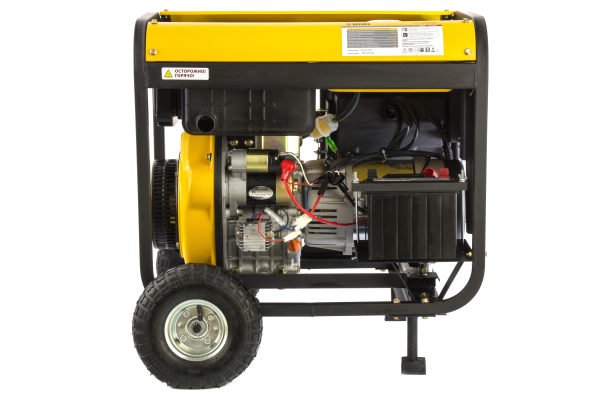 Дизельный генератор DENZEL DD6300Е 94657 переносной фото