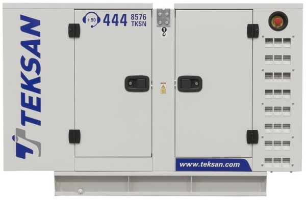 Дизельный генератор TEKSAN TJ10PE5C в кожухе  фото