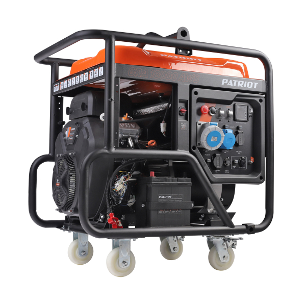Бензиновый генератор PATRIOT GRA 18000 AWS на колесах фото