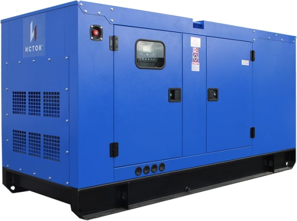 Дизельный генератор Исток АД100С-Т400-РПМ35 в кожухе с АВР  2-х тактный фото