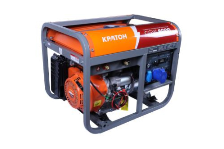Бензиновый генератор КРАТОН GGW-6000 фото
