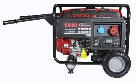 Бензиновый генератор Loncin LC10000D-AS, 3-х фазный фото