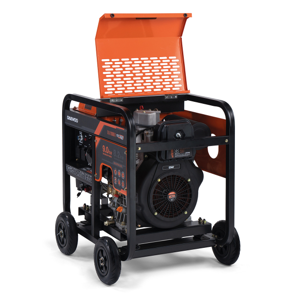 Дизельный генератор DAEWOO DDAE 11000XE DDAE 11000XE на колесах фото
