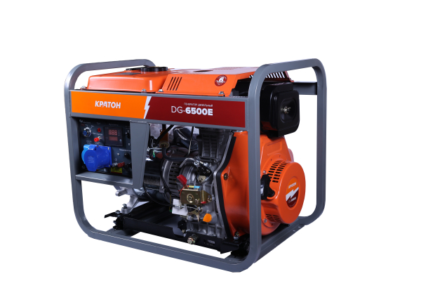 Дизельный генератор КРАТОН DG-6500E 3 08 02 027 для дачи фото