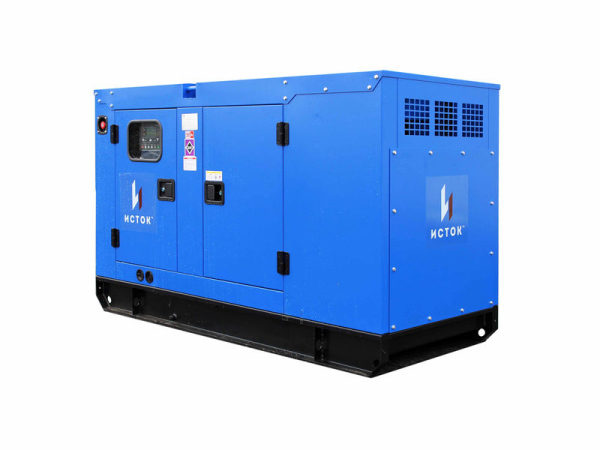 Дизельный генератор Исток АД30С-Т400-РПМ35 в кожухе с АВР  2-х тактный фото