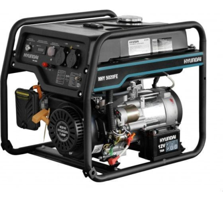 Бензиновый генератор Hyundai HHY 5020FE фото