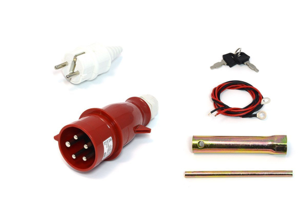 Бензиновый генератор ТСС SGG 10000Ei в кожухе армейский фото