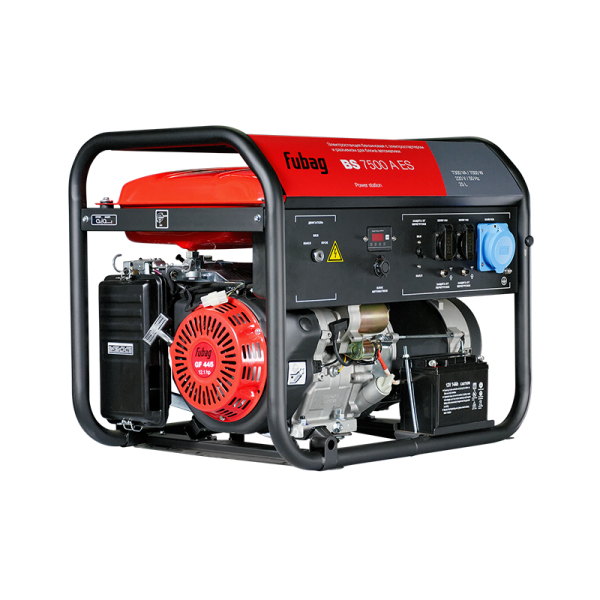 Бензиновый генератор Fubag BS 7500 A ES фото