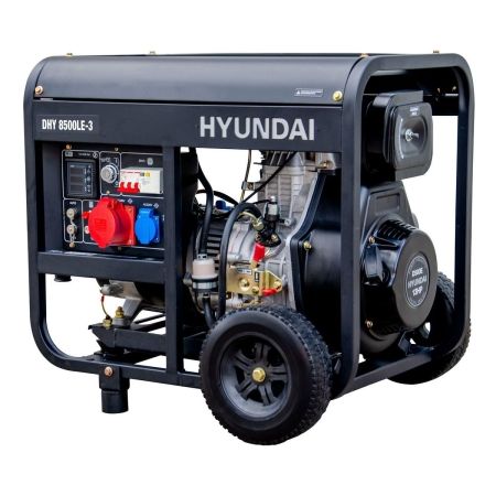 Дизельный генератор Hyundai DHY 8500LE-3 фото