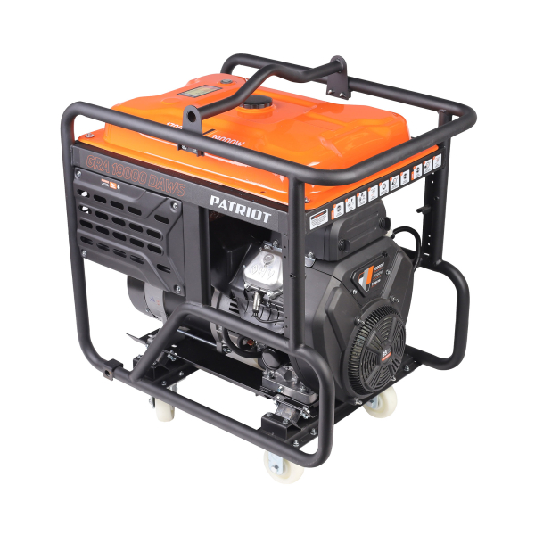 Бензиновый генератор PATRIOT GRA 19000 DAWS на колесах фото