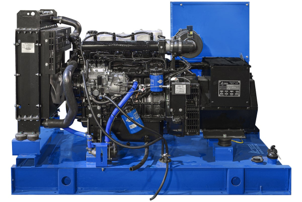Дизельный генератор ТСС ЭД-16-Т400-2РПМ5 на шасси с АВР 039344 на колесах фото